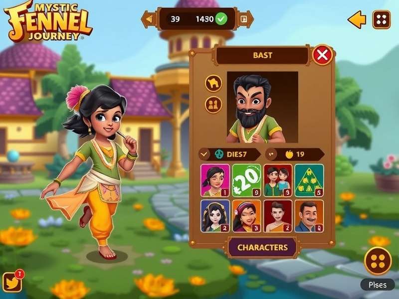 Mystic Fennel Journey Gameplay Screenshot